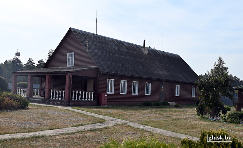 Побывали в охотничьем комплексе Глусского лесхоза